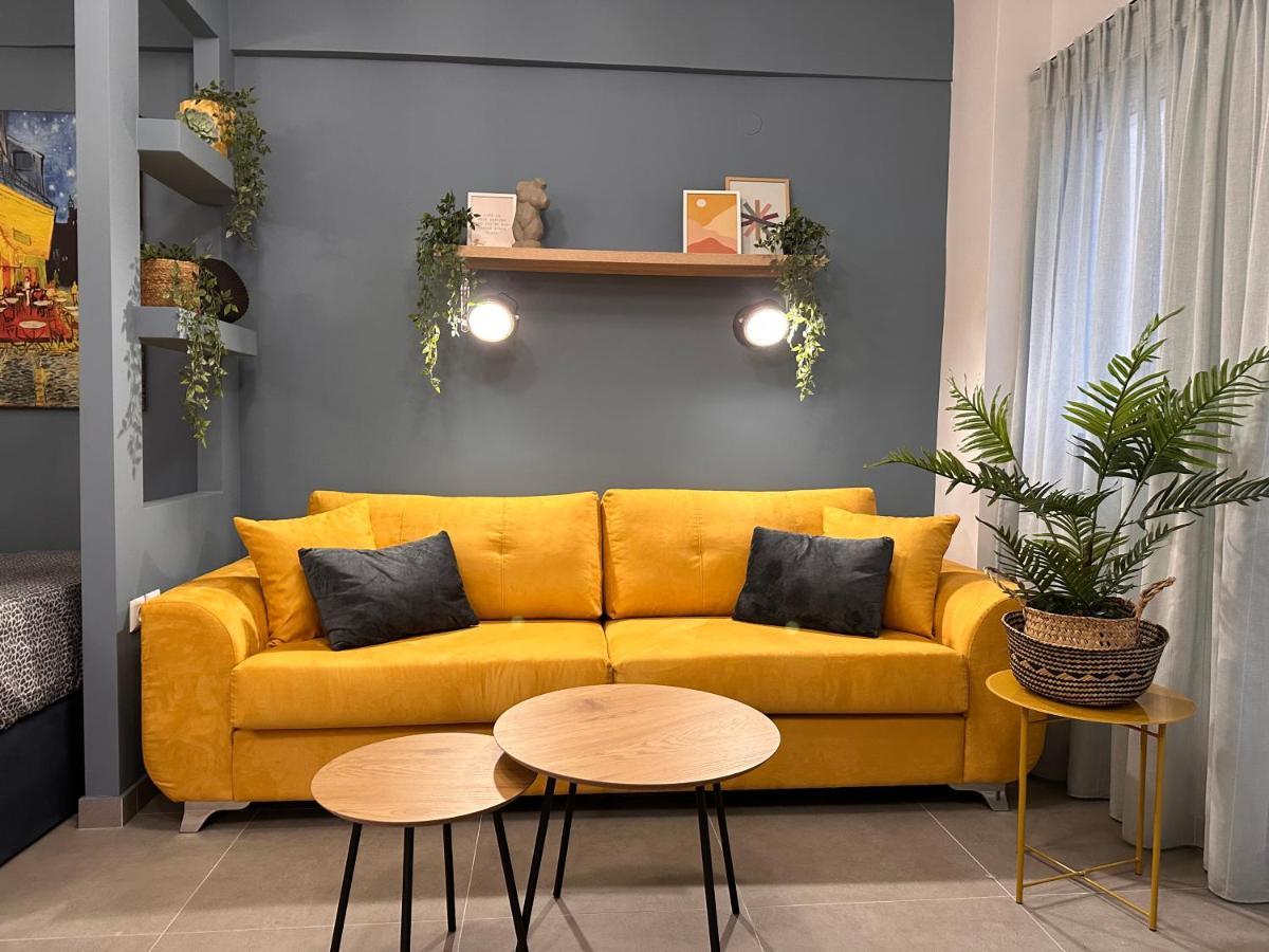The Yellowblue Apartment, Downtown Салоники Экстерьер фото